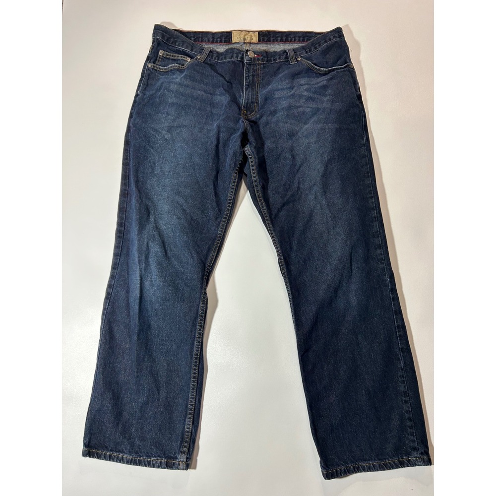 Red Camel Jeans Mens 38x30 Blue Excellent Raven Straight Leg 100% Cotton Denim